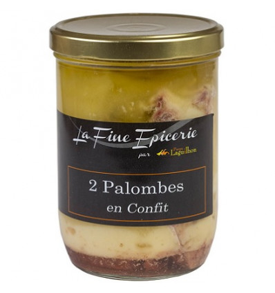 2 Palombes en Confit - Verrine 700g