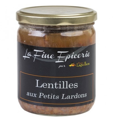 Lentilles aux Petits Lardons - Verrine 385g