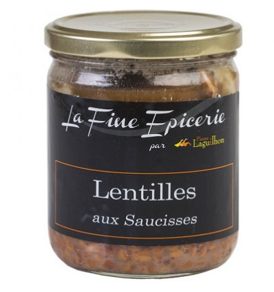 Lentilles aux Saucisses - Verrine 385g