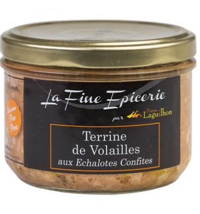 Terrine de Volailles aux Echalotes Confites - Verrine 180 g