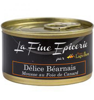 Délices Béarnais - Mousse au Foie de Canard - Boîte 125g