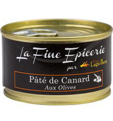 Pâté de Canard aux Olives - Boîte 125 g