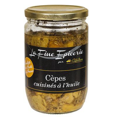 Cèpes Cuisinés à l'huile - Boîte 700g