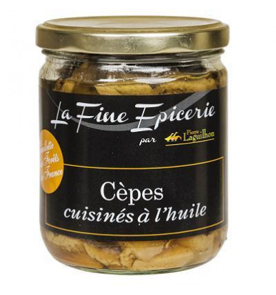 Cèpes Cuisinés à l'huile "Cueillette des Forêts de France" - Verrine 350g