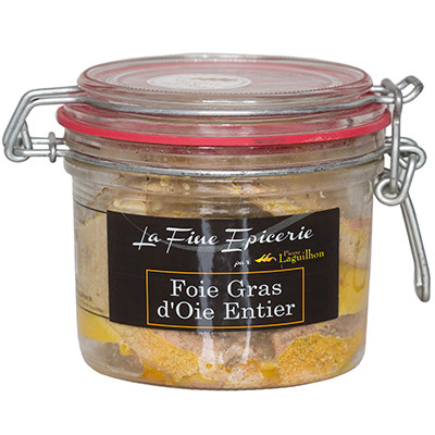 FOIE GRAS DE CANARD ENTIER MI-CUIT bocal 300g