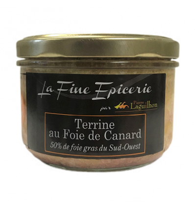 Terrine au Foie de Canard (50% Foie Gras) - Verrine 180 g