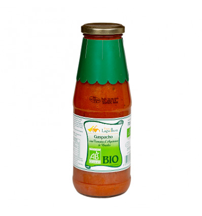 Gaspacho à la Tomate d'Aquitaine BIO - Bouteille 720ml