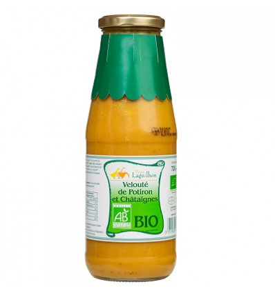 Velouté de Potiron et Châtaigne BIO - Bouteille 720ml