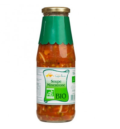 Soupe Minestrone BIO - Bouteille 720ml