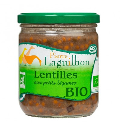 Lentilles aux petits Légumes BIO - Verrine 385g