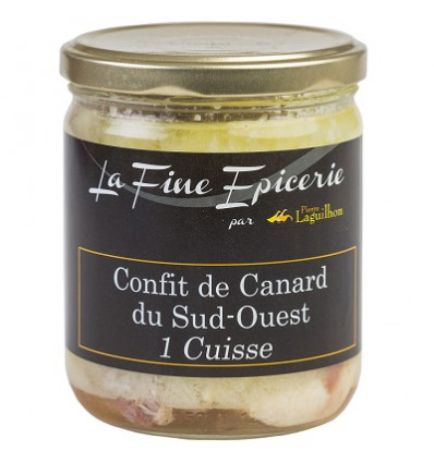 Confit de Canard 1 Cuisse IGP du Sud-Ouest - Verrine 350g