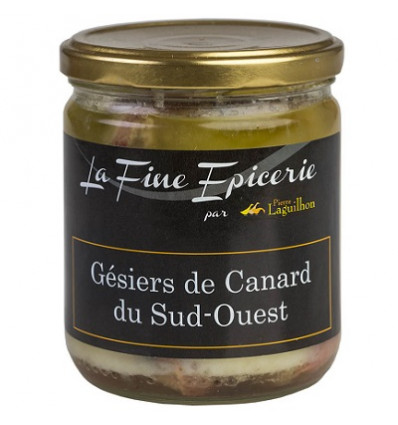 Confit de Gésiers de canard IGP Sud-ouest - Verrine 350 g