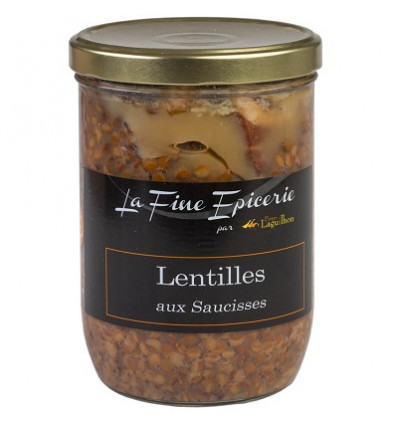 Lentilles aux Saucisses - Verrine 750g