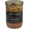 Lentilles aux Saucisses - Verrine 750g