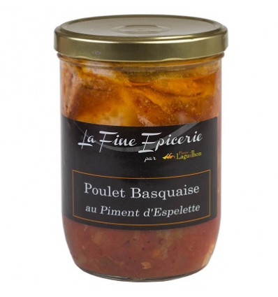 Poulet Basquaise au Piment d'Espelette - Verrine 750g